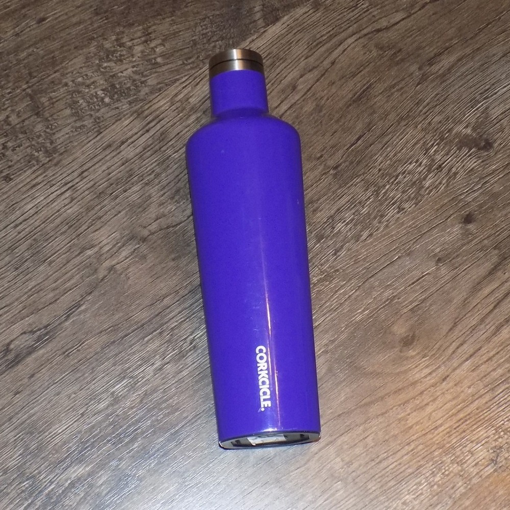 Corkcicle Tumbler Purple Insulated Water Bottle‎ 24 oz